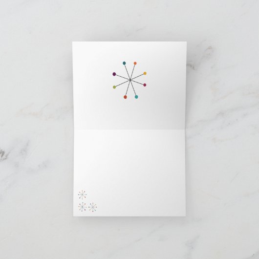 Sunflower Bouquet Weddenschap Hartelijk dank Kaart (Binnen)