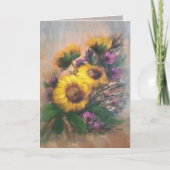 Sunflower Breeze 5X7 Kaart (Voorkant)
