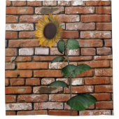 Sunflower Brick-gordijn Douchegordijn (Voorkant)