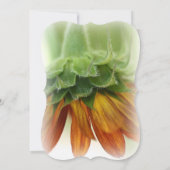 Sunflower Bridal Shower Invitation Kaart (Achterkant)