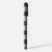 Sunflower Buffalo Plaid iPhone Hoesje (Rechterkant)