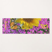 Sunflower Butterfly Yoga Mat (Voorkant (horizontaal))