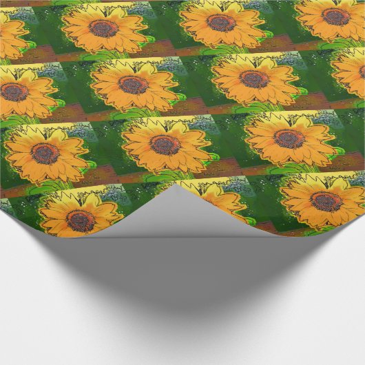 SUNFLOWER CADEAUPAPIER (Hoek)