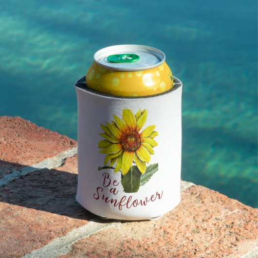 Sunflower Can Cooler (Insitu Zwembad)