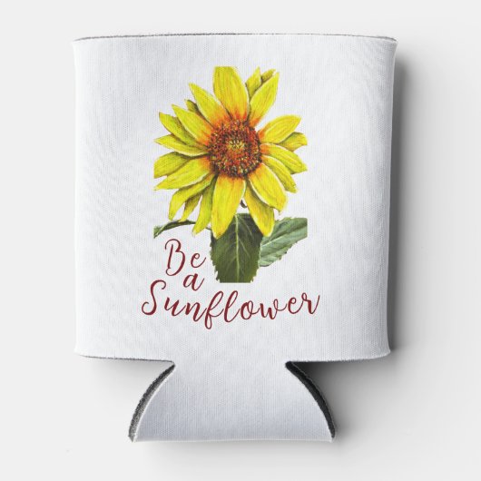 Sunflower Can Cooler (Voorkant)