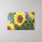 Sunflower Canvas Afdruk (Voorkant)