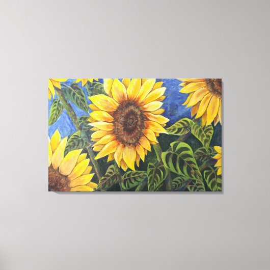 Sunflower Canvas Afdruk (Voorkant)