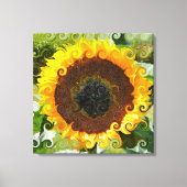SUNFLOWER CANVAS AFDRUK (Voorkant)