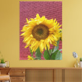 Sunflower Canvas Afdruk (Insitu (Woonkamer))