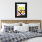 Sunflower Canvas Afdruk (Insitu (Slaapkamer))