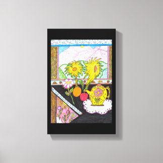Sunflower Canvas Afdruk