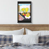 Sunflower Canvas Afdruk (Insitu (Slaapkamer))