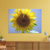 Sunflower Canvas Afdruk (Insitu (Woonkamer))