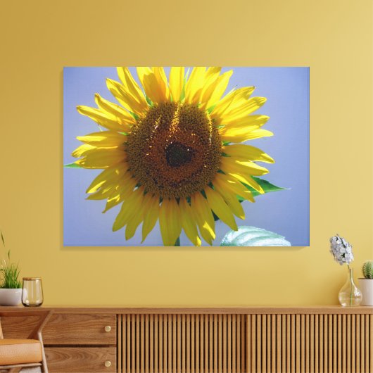 Sunflower Canvas Afdruk (Insitu (Woonkamer))