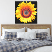 SUNFLOWER CANVAS AFDRUK (Insitu (Slaapkamer))