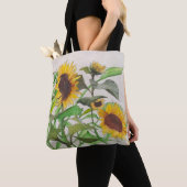 SunFlower-Canvas tas (Dichtbij)