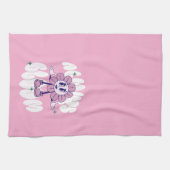 Sunflower Cartoon Quote  Theedoek (Horizontaal)