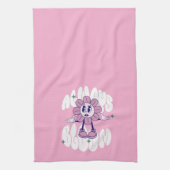 Sunflower Cartoon Quote  Theedoek (Verticaal)