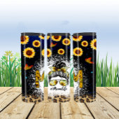 Sunflower Cheetah Print Messine Bun Mam Life Thermosbeker