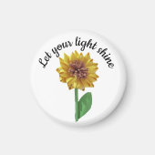 Sunflower christian magneet (Voorkant)