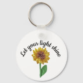 Sunflower christian sleutelhanger (Voorkant)