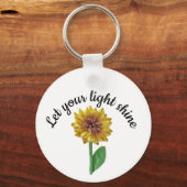 Sunflower christian sleutelhanger (Voorkant)