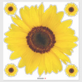 Sunflower Contour Sticker Bonus (Vel)