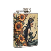 Sunflower Crescent Queen  Heupfles (Rechts)