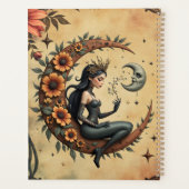 Sunflower Crescent Queen Planner (Achterkant)