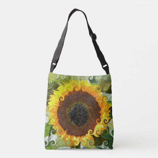 SUNFLOWER CROSSBODY TAS (Achterkant)