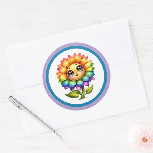 Sunflower Cutie Stickers (Envelop)