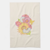 Sunflower Daisy Kitchen Towel  Theedoek (Verticaal)