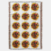 SUNFLOWER DEKEN (Voorkant Verticaal)