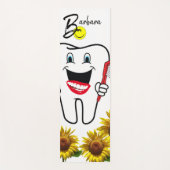 Sunflower Dentist Yoga Mat (Voorkant)