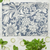 Sunflower Design (door William Morris) Tea Towel Theedoek (Gevouwen)