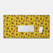 Sunflower Desk Mat (Keyboard & Muis)