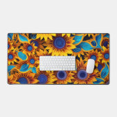 Sunflower Desk Mat (Keyboard & Muis)