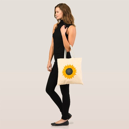 Sunflower Disco Ball Retro Party Vibe  Tote Bag
