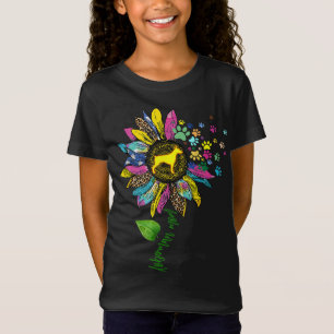 Sunflower Doberman Ma Hondenliefhebber T-shirt