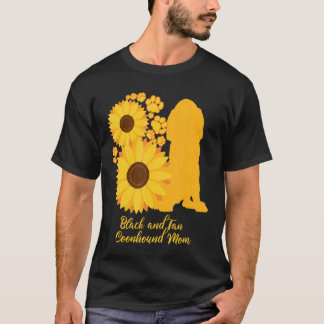 Sunflower Dog Ma Black en Tan Coonhound T-shirt