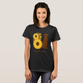 Sunflower Dog Mom - Great Dane T-shirt (Voorkant volledig)