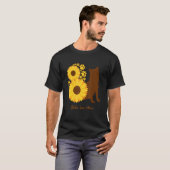Sunflower Dog Mom - Shiba Inu T-shirt (Voorkant volledig)