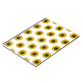 Sunflower Drawing Notitieboek (Linkerzijde)