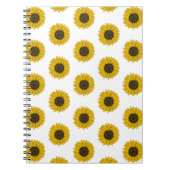 Sunflower Drawing Notitieboek (Voorkant)