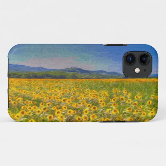 Sunflower Dreams Art Case-Mate iPhone Case (Achterkant (horizontaal))