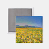Sunflower Dreams Art Magneet (Voorkant / Achterkant)
