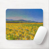 Sunflower Dreams Art Muismat (Met muis)