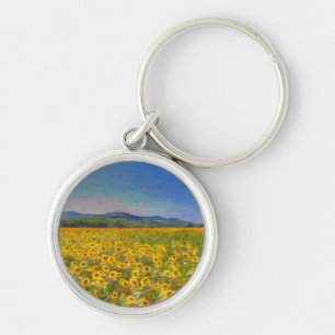 Sunflower Dreams Art Sleutelhanger
