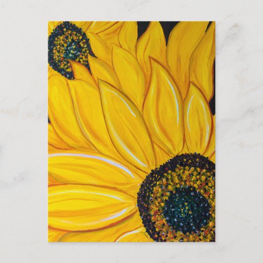 Sunflower Duo Briefkaart (Voorkant)
