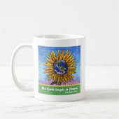 Sunflower Earth Art Koffiemok (Links)